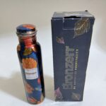 100% Pure Copper, BPA Free Water Bottle, Leak Proof, Office Bottle, Boosts Immunity, Supports Digestive & Liver Health, Ayurveda Inspired - Image 4