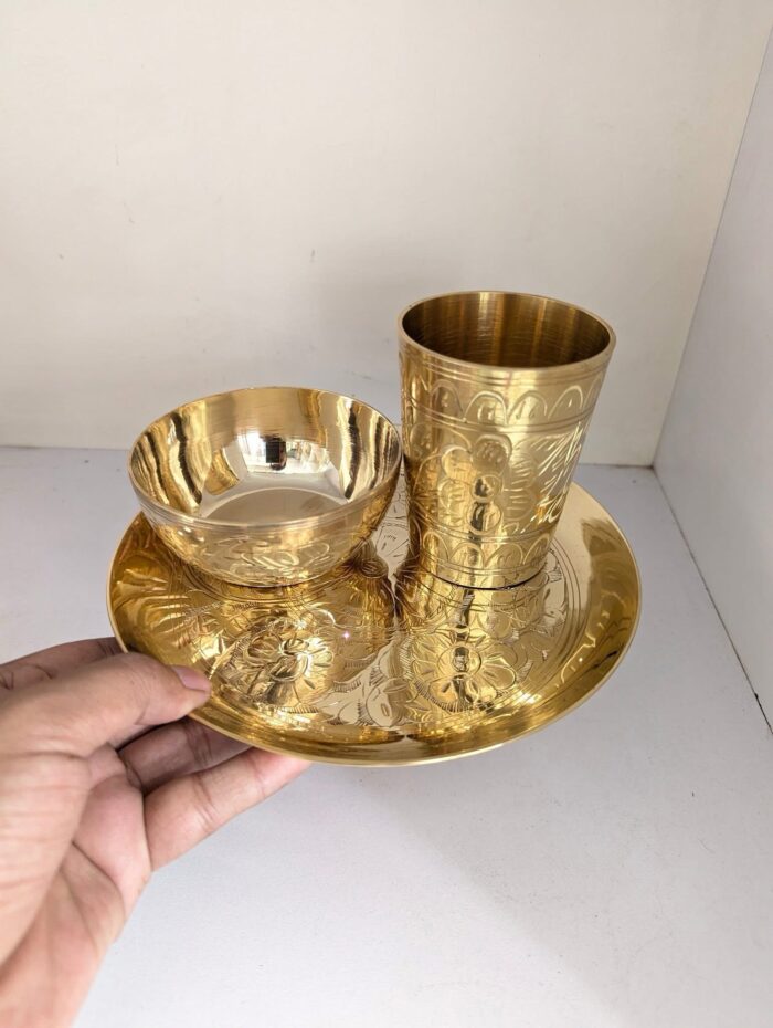 পিতলের বেবি সেট – আপনার শিশুর জন্য প্রিমিয়াম ট্রাডিশনাল সেট - Image 2