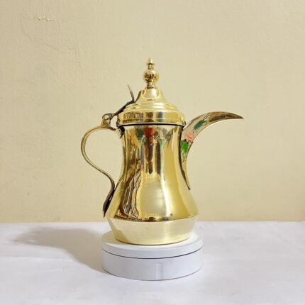 Pure Brass Old Arabian Kettle - 770 gm