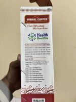 100% Pure Copper Water Bottle - 1 litre - Promotes Mind ,Body Health - Seamless - Leak Proof - Ayurvedic - Image 5