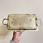 পিতলের পুরনো ট্রে - পলিশ করা - ১৩ ইঞ্চি - Image 3