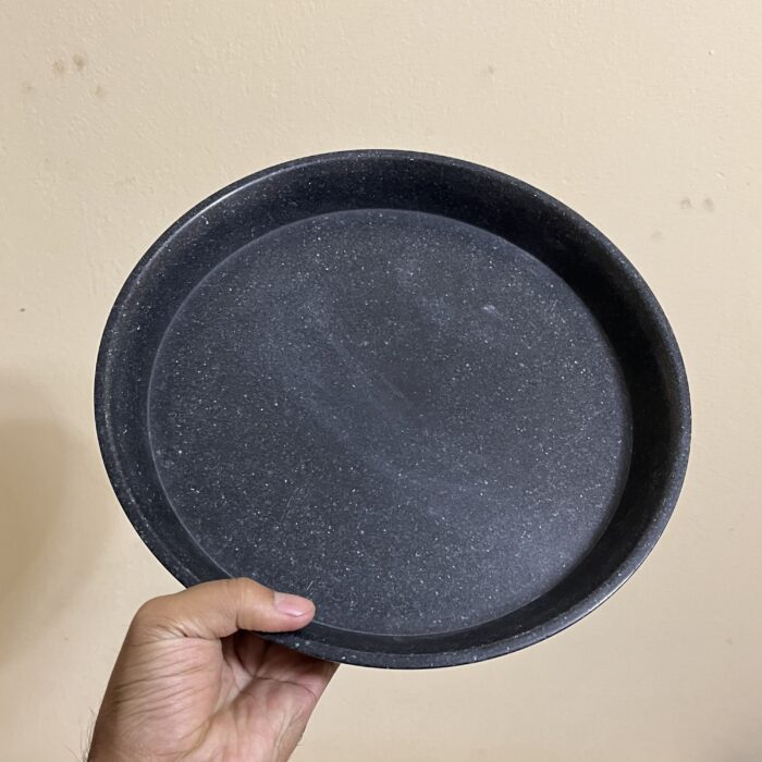 অরিজিনাল পাথরের থালা/ খাদা - 11 ইঞ্চি - Image 4