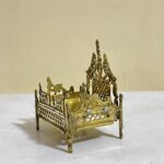 পিতলের ছোট সিংহাসন - ৪/৩ ইঞ্চি - ২১০ গ্রাম - Image 2