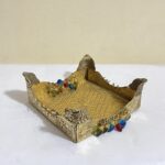 পিতলের আসন বা পিড়ি - ইউনিক ডিজাইন - ৬৬০ গ্রাম - ৭ ইঞ্চি - Image 5