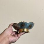 পিতলের মিনা করা বাটি - ৫.৫ ইঞ্চি - ৩৬৫ গ্রাম - Image 3