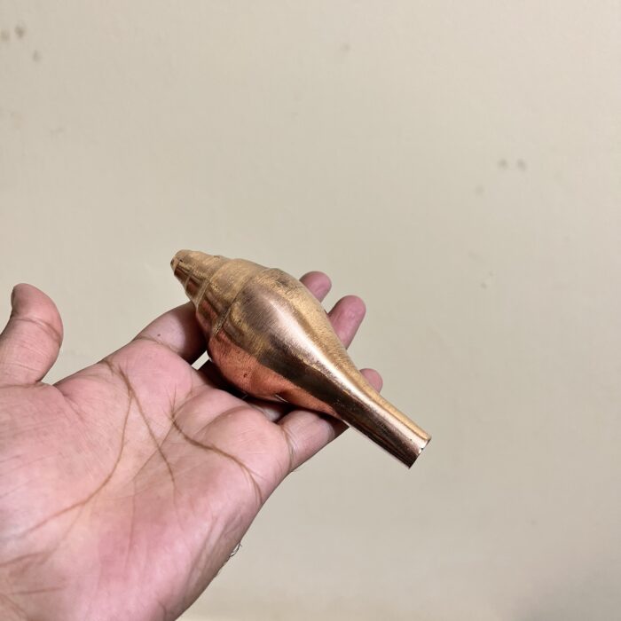 তামার জল শঙ্খ – ২৫০ গ্রাম | ৪.৫ ইঞ্চি | পূজা ও ডেকোরেশনের জন্য উপযোগী - Image 6