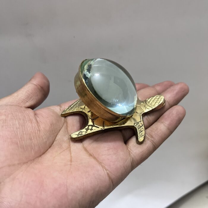 পিতলের ফেং শুই কচ্ছপ শ্রীযন্ত্র সহ – সৌভাগ্য, স্থায়িত্ব ও সমৃদ্ধির প্রতীক - Image 4