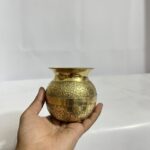 South indian brass small ghoti - 400 ml - 320 gm - Image 3