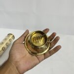 Brass Agarbati stand - 10 inches - 100 gm - Image 6