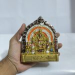 পিতলের মা দুর্গা পরিবার - ৭৯০ গ্রাম - ৫ ইঞ্চি - Image 3