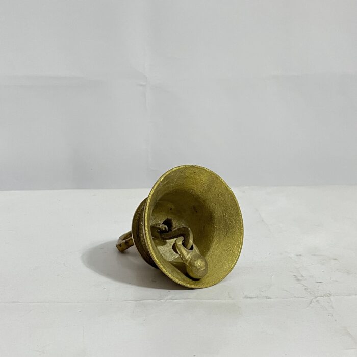 পিতলের ছোট ঘণ্টা - ৫৮০ গ্রাম - ৪ ইঞ্চি - Image 2
