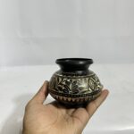 পিতলের কালো ঘটি - শোপিস - ২৭৫ গ্রাম - ৩ ইঞ্চি - Image 3