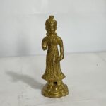 পিতলের রাধাকৃষ্ণ সেট - ৫ ইঞ্চি - ৯০০ গ্রাম - Image 3