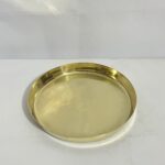 অরিজিনাল পিতলের থালা - 10 ইঞ্চি - ৬০০ গ্রাম - Image 3