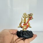 ফাইবের তৈরি শিব ত্রিশূল ও ওম শোপিস -পজিটিভ এনার্জি ও মানসিক শান্তি। - Image 2