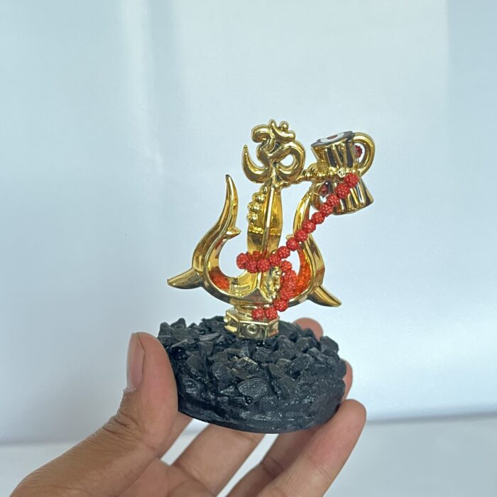 ফাইবের তৈরি শিব ত্রিশূল ও ওম শোপিস -পজিটিভ এনার্জি ও মানসিক শান্তি। - Image 5