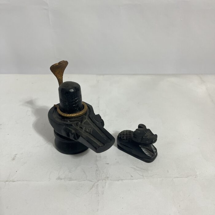 পাথরের ছোট শিব লিঙ্গ সেট - ৪ ইঞ্চি - Image 2