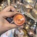 Antique-style engraved pure copper water bottle with Advanced Leak Proof Protection, Ayurveda and Yoga Health Benefits - 900 ml - Image 6