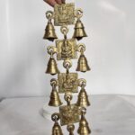 Brass decorative Wall hanging - 4 god statues - Image 2