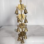 Brass decorative Wall hanging - 4 god statues - Image 3