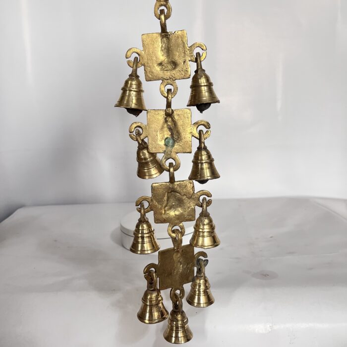 Brass decorative Wall hanging - 4 god statues - Image 3